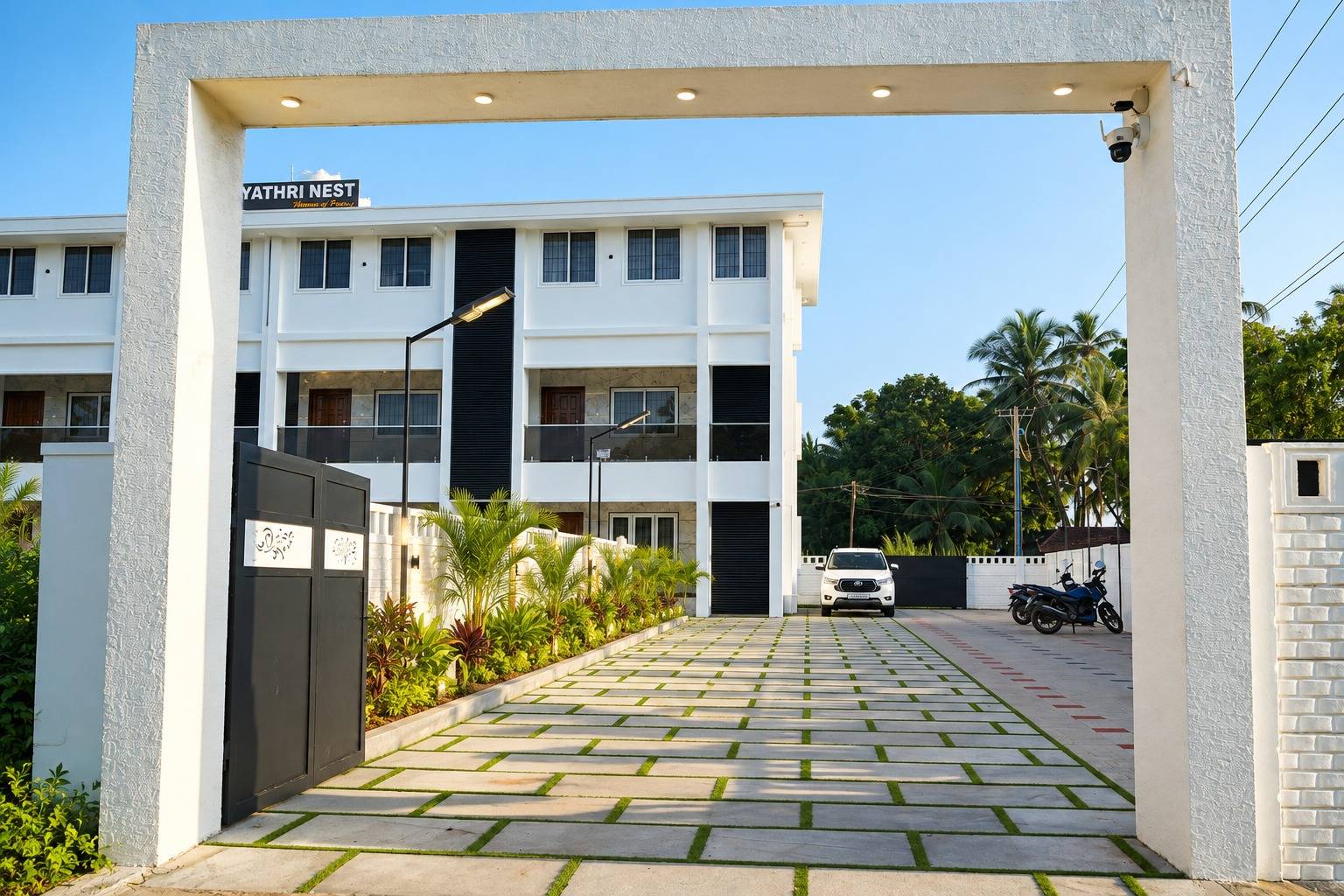 Gayathri Nest entrance